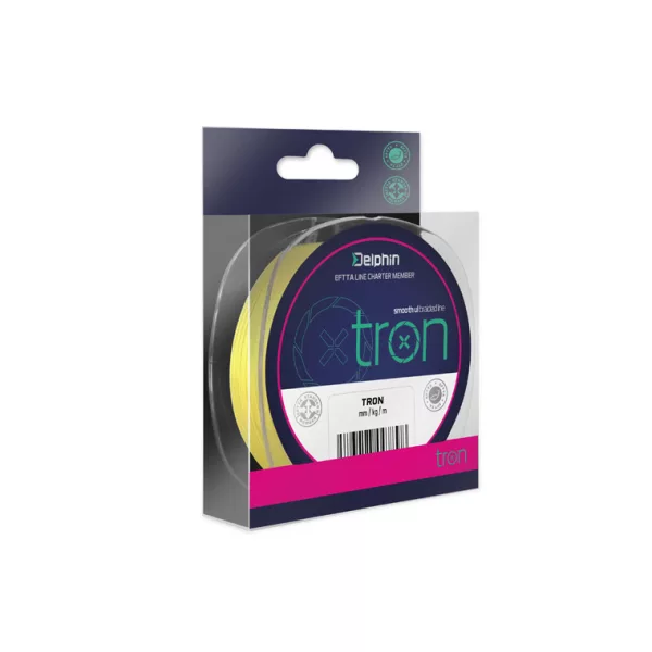 Delphin TRON fluo yellow / 1000m 0.05mm 5lbs