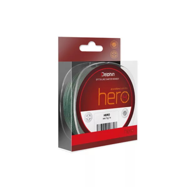 Delphin HERO green 1000m 0.16mm 22lbs