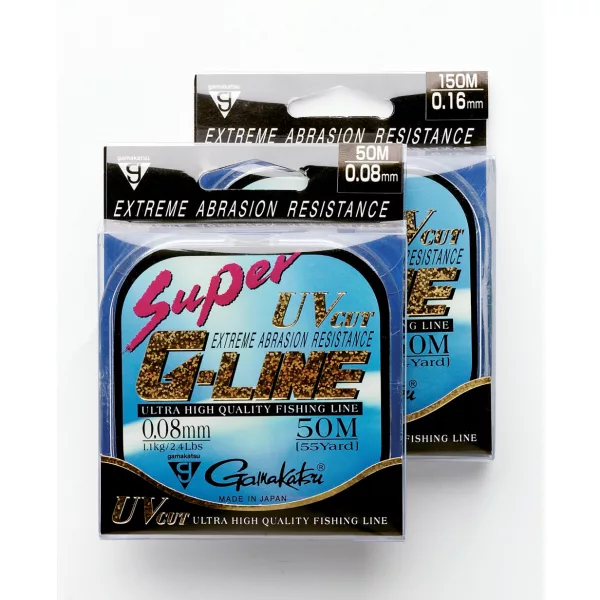 Gamakatsu Super G-line 50m 0.06mm Monofilament leader line - Green