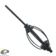 EnergoTeam Long Cast Ribbed Feeder Basket Sintered Ribbed Basket 80gr - Long Cast