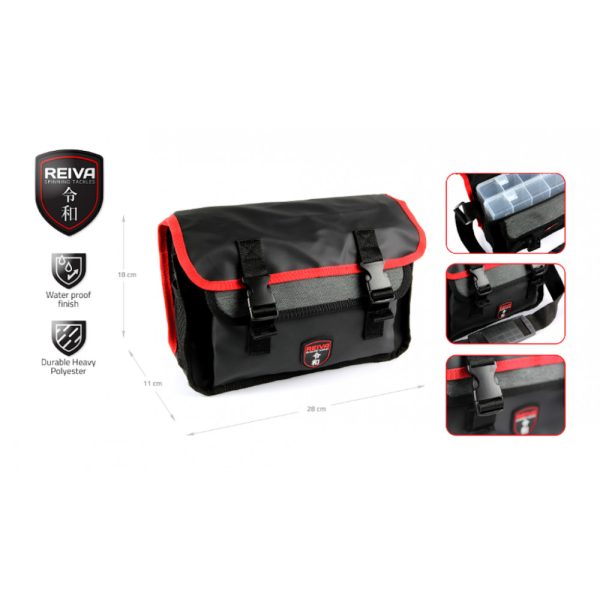 Reiva Saddle bag 30x21x15cm with 1 box Saddle bag