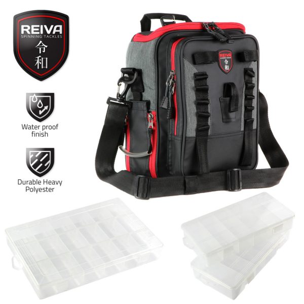 Reiva Saddle bag 25x30x15cm with 3 boxes Saddle bag