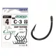 Owner Carp C-3 53263 8 Barbed, Eyed Carp Hook 8pcs