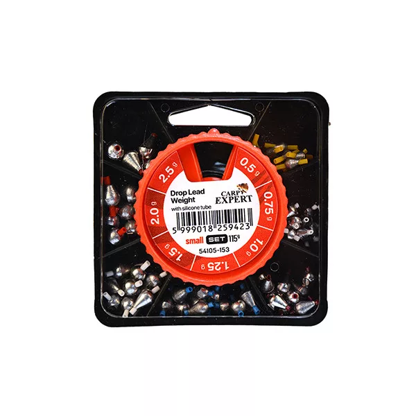 Carp Expert Small 0,5-2,5gr Insert Drop Lead Set 115gr