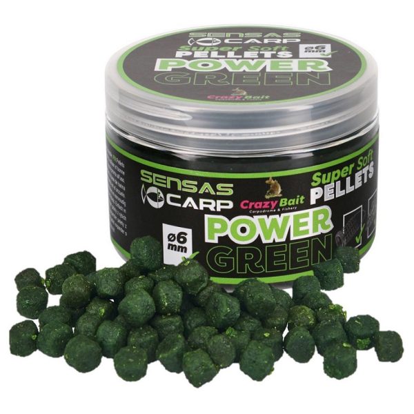 Sensas Super Soft Power Green 4mm Horogpellet 60gr