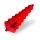 BlackCat Black Cat U-Float "Tree" 20g fluo red