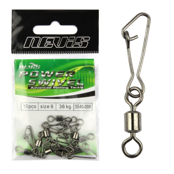Nevis Cylindrical Swivel+Snap Size 12 10pcs