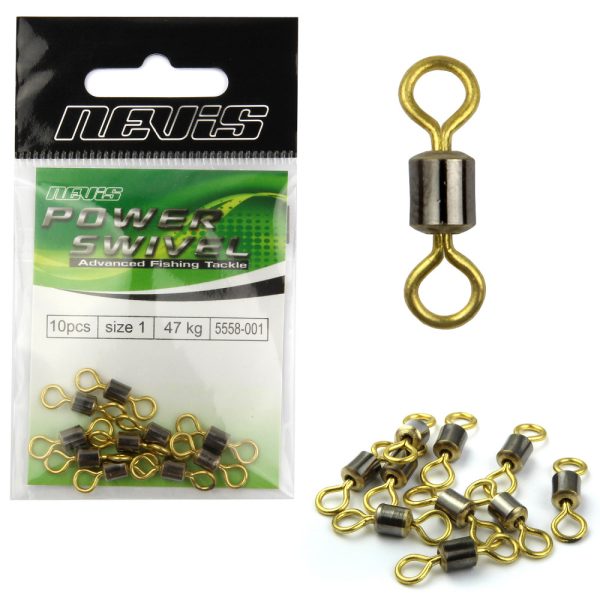 Nevis Reinforced Swivel size 2 10 pcs