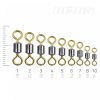 Nevis Reinforced Swivel Size 6 10pcs