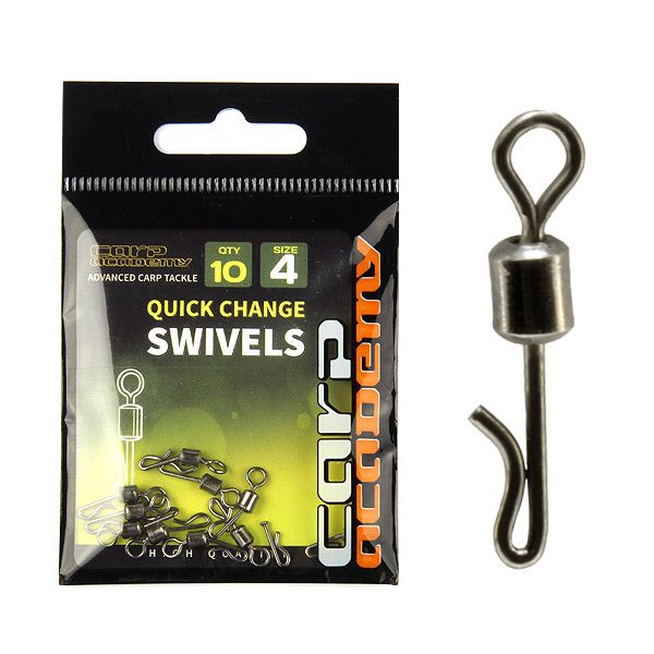 Carp Academy Cylindrical Swivel + Clamp 10pcs