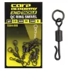 Carp Academy Quick Snap with Ring size 11 S 10pcs