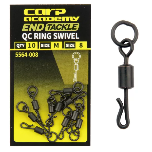 Carp Academy Quick Snap with Ring size 11 S 10pcs