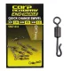 Carp Academy Carp Quick Snap with Swivel size 11 XS 10pcs