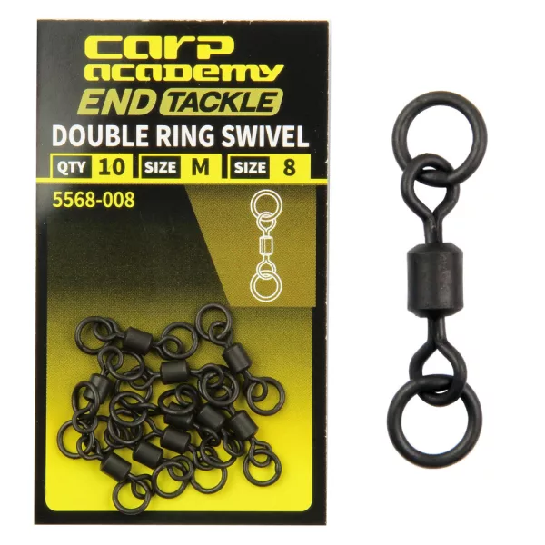 Carp Academy Swivel with Double Ring size 8 10 pcs