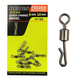 Nevis Feeder Quick Snap size 10 S 10pcs