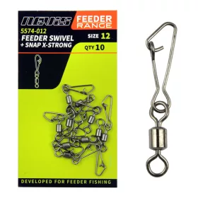 Nevis Feeder Swivel Clip size 12 10 pcs