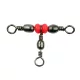 Nevis 40mm Catfish Triple Swivel 3pcs