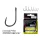 Carp Academy Teflon Hook XS-2 Black 1 10 pcs/pack Eyed Barbed Boilie hook