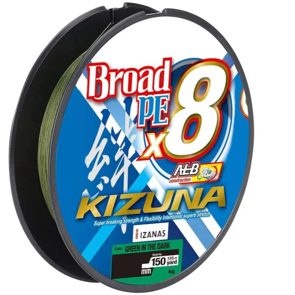 OWNER Kizuna X8 Dark Green 275m 0.33mm Braided Spinning Line