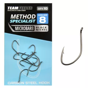   Team Feeder By Döme TF Method Special 8 Barbed, Eyed Feeder Hook 10pcs
