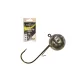 Wizard Ball Jig Head 5/0 12gr Jig Head with Keeper 3pcs
