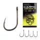 Carp Academy Karma Wide Gape XR 2 Eyed, Barbed Hook 10pcs
