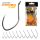 Nevis Catfishing Hook 9644 Black 5/0 5pcs/pack Ear Bearded Predator Fish Hook