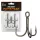 Nevis Powercat Treble Hook TR-21 Black 4/0 5pcs/pack Eyed Barbed Predator hook