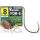 Owner FDH-6 16 Ears, Beardless Feeder Hook 15pcs