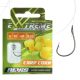 Nevis 4 Barbed, Eyed 40cm 0.25mm Monofilament Pre-tied Carp Hook 10pcs