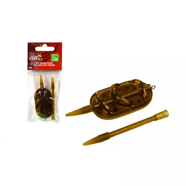 Carp Expert Go Green Solid 50gr Method Feeder