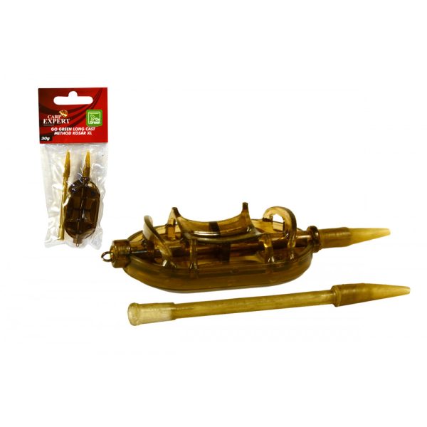 Carp Expert Go Green Long Cast Method Flat Feeder Xl 30G