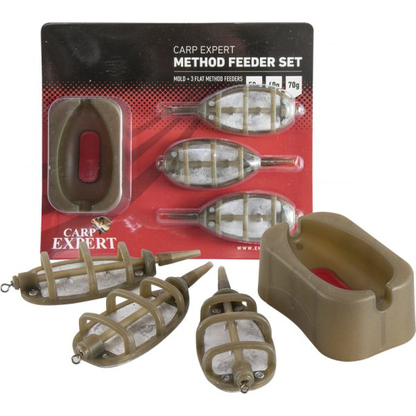 Carp Expert Method Feeders + Mould 50-60-70G