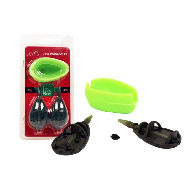 Carp Expert Pro Method Xl With Mould 50G+50G Go Green Zinc Alloy