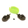 Carp Expert Heavy Duty Method Feeder With Mould 70G+70G Go Green Zinc Alloy