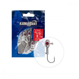 KAMASAKI RED SHOT JIG HEAD 4G 2 5PCS/PACK