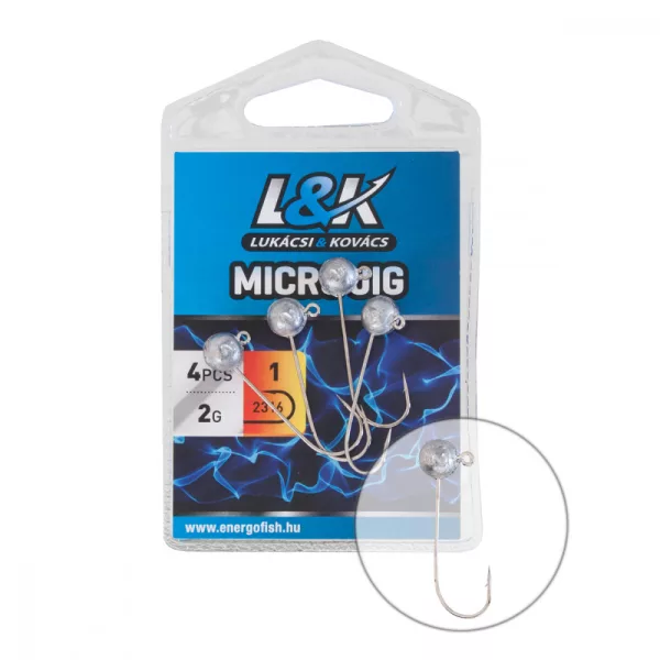 L&K Micro Jig 2316 JIG head 1 - 3gr - 4pcs