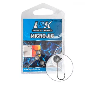 L&K Micro Jig 2316 JIG head 12 - 1gr - 4pcs
