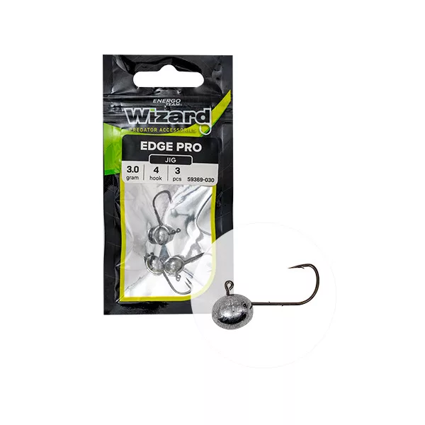 Wizard EDGE PRO JIG HEAD 7G 1 3PCS/BAG Cheburashka