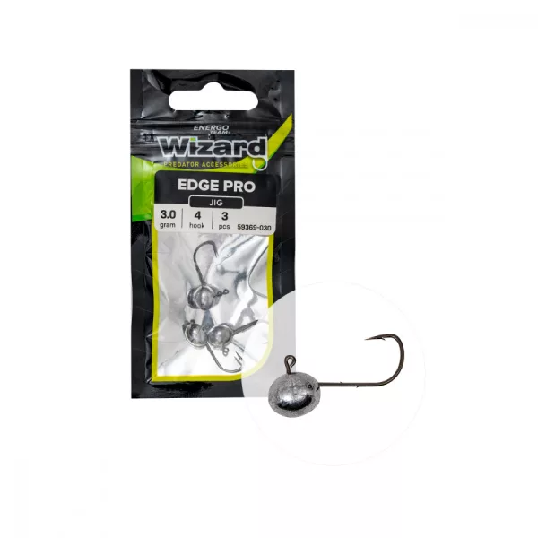 Wizard Edge Pro Jig Head 2,5G 6 3Pcs/Bag