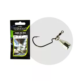 Wizard Fine Jig Rig 4 4gr Offset Rig 2pcs