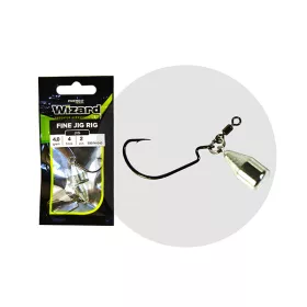 Wizard Fine Jig Rig 1 10gr Offset Rig 2pcs