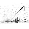 Diver Float W/Feeding Basket 25 Gr