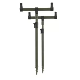   CARP ACADEMY Rod Rest Set 2-piece 25cm head + 40-60cm bankstick Bankstick Set