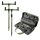 CARP ACADEMY Rod Holder Set Black Carp 2pcs 40-60cm/25cm Spigot Set