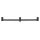 Carp Academy Black Carp cross holder 35cm 3 sticks