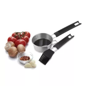 Broil King Stainless Marinade Set with Silicone Brush 300ml