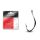 Hooks Delphin FLATER ring / 10+1pcs BN/8