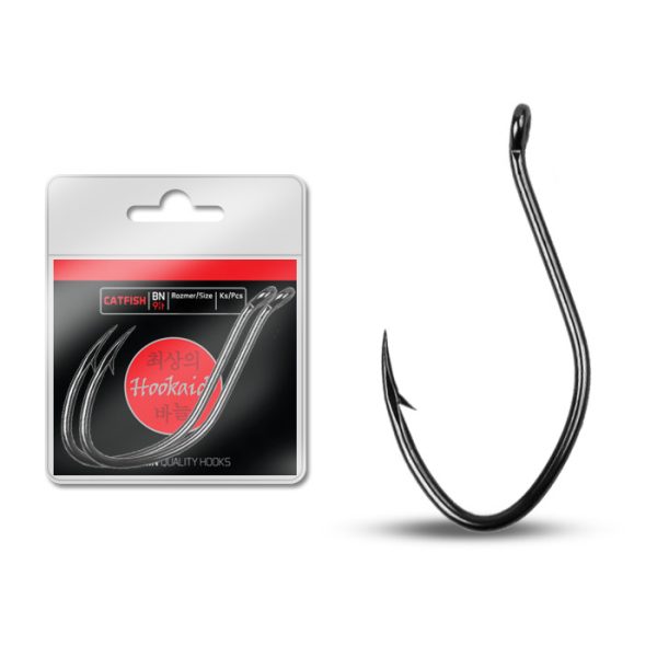 Hooks Delphin CATFISH ring / 4pcs BN/4/0