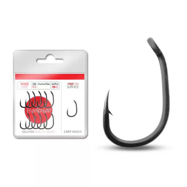 Hook Delphin HKD RIGER tefcon / 10+1pcs #4